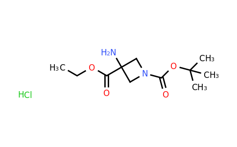 CAS 2097068-78-3 | 3-Amino-azetidine-1,3-dicarboxylic acid 1-tert-butyl ester 3-ethyl ester hydrochloride