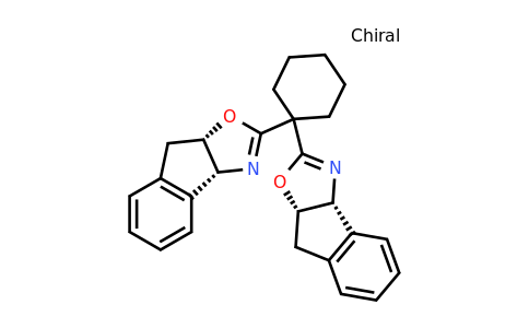 CAS 2097145-89-4 | (3aR,3a'R,8aS,8a'S)-2,2'-(Cyclohexane-1,1-diyl)bis(8,8a-dihydro-3aH-indeno[1,2-d]oxazole)