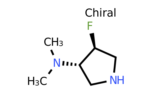 CAS 2097273-72-6 | (3S,4S)-4-fluoro-N,N-dimethyl-pyrrolidin-3-amine