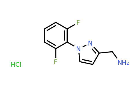 CAS 2097891-03-5 | [1-(2,6-difluorophenyl)-1H-pyrazol-3-yl]methanamine hydrochloride