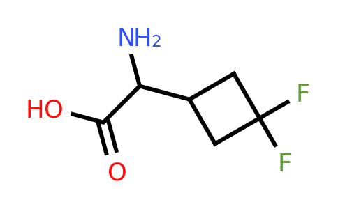 CAS 2097952-59-3 | 2-amino-2-(3,3-difluorocyclobutyl)acetic acid