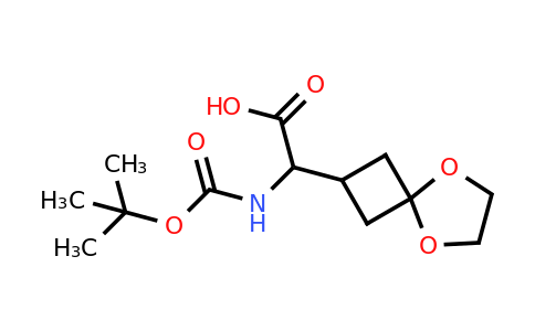 CAS 2097952-96-8 | 2-{[(tert-butoxy)carbonyl]amino}-2-{5,8-dioxaspiro[3.4]octan-2-yl}acetic acid