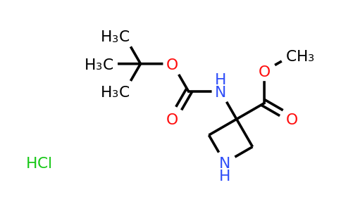CAS 2098047-42-6 | methyl 3-{[(tert-butoxy)carbonyl]amino}azetidine-3-carboxylate hydrochloride