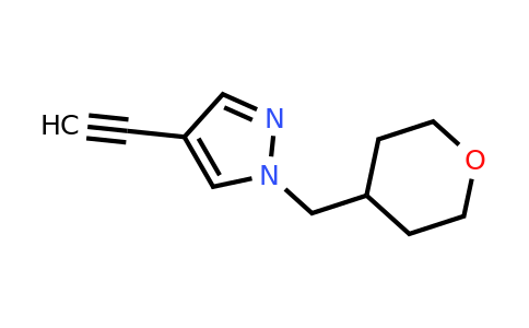 CAS 2098072-57-0 | 4-ethynyl-1-(tetrahydropyran-4-ylmethyl)pyrazole