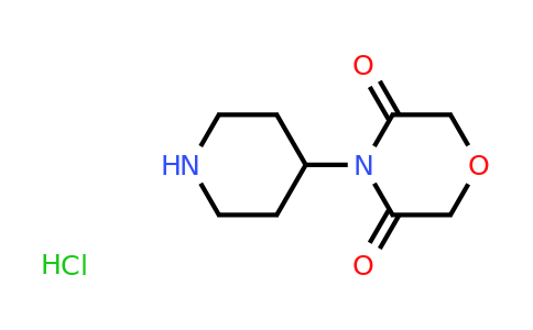 CAS 2098129-61-2 | 4-(piperidin-4-yl)morpholine-3,5-dione hydrochloride