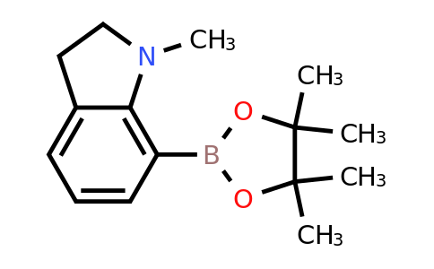 CAS 2098215-63-3 | 1-methyl-7-(4,4,5,5-tetramethyl-1,3,2-dioxaborolan-2-yl)indoline