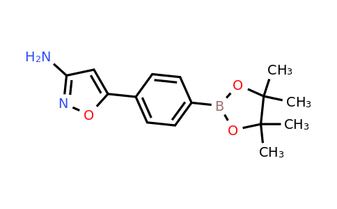 CAS 2098425-20-6 | 4-(3-Aminoisoxazol-5-YL)phenylboronic acid pinacol ester