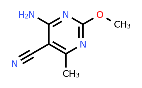 CAS 209849-42-3 | 4-Amino-2-methoxy-6-methylpyrimidine-5-carbonitrile