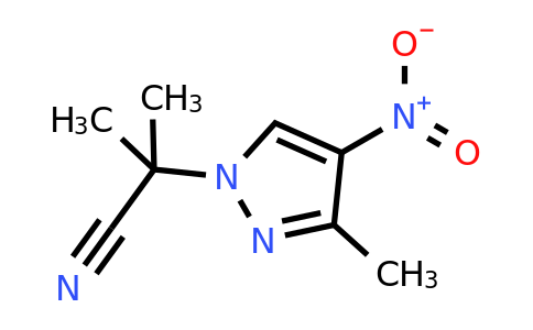 CAS 2098581-80-5 | 2-methyl-2-(3-methyl-4-nitro-pyrazol-1-yl)propanenitrile