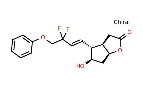 CAS 209861-01-8 | (3aR,4R,5R,6aS)-4-((E)-3,3-Difluoro-4-phenoxybut-1-en-1-yl)-5-hydroxyhexahydro-2H-cyclopenta[b]furan-2-one