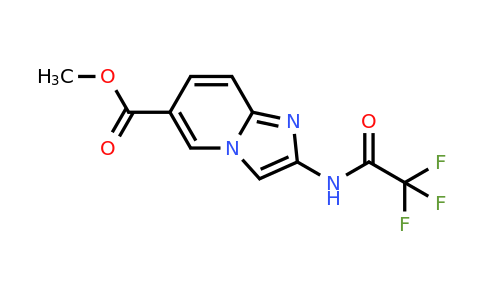 CAS 209971-50-6 | Methyl 2-(2,2,2-trifluoro-acetylamino)-imidazo[1,2-A]pyridine-6-carboxylate