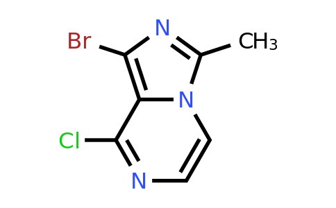 CAS 2099712-01-1 | 1-bromo-8-chloro-3-methylimidazo[1,5-a]pyrazine