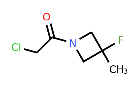 CAS 2099712-22-6 | 2-chloro-1-(3-fluoro-3-methyl-azetidin-1-yl)ethanone