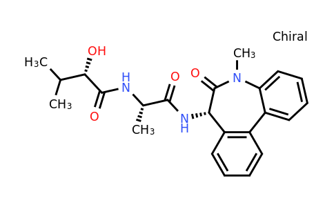 CAS 209984-68-9 | butanamide, n-[(1s)-2-[[(7s)-6,7-dihydro-5-methyl-6-oxo-5h-dibenz[b,d]azepin-7-yl]amino]-1-methyl-2-oxoethyl]-2-hydroxy-3-methyl-, (2s)-