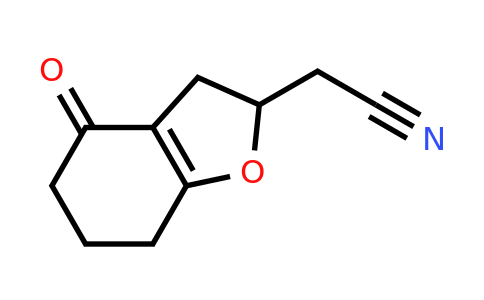 CAS 210044-39-6 | 2-(4-oxo-2,3,4,5,6,7-hexahydro-1-benzofuran-2-yl)acetonitrile