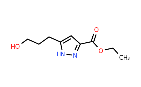 CAS 210115-42-7 | ethyl 5-(3-hydroxypropyl)-1H-pyrazole-3-carboxylate