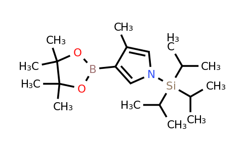 CAS 2101303-18-6 | 3-Methyl-4-(4,4,5,5-tetramethyl-1,3,2-dioxaborolan-2-YL)-1-(triisopropylsilyl)-pyrrole