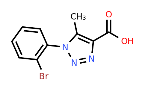 CAS 210159-10-7 | 1-(2-Bromophenyl)-5-methyl-1H-1,2,3-triazole-4-carboxylic acid