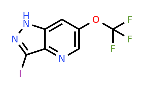 CAS 2101736-15-4 | 3-iodo-6-(trifluoromethoxy)-1H-pyrazolo[4,3-b]pyridine