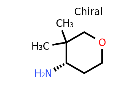 CAS 2102028-40-8 | (4S)-3,3-dimethyloxan-4-amine