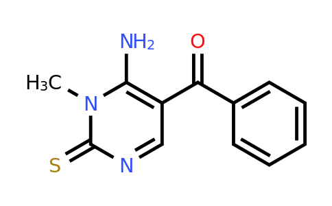 CAS 210235-77-1 | (6-Amino-1-methyl-2-thioxo-1,2-dihydropyrimidin-5-yl)(phenyl)methanone