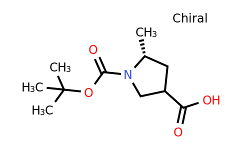 CAS 2102403-69-8 | (5R)-1-[(tert-butoxy)carbonyl]-5-methylpyrrolidine-3-carboxylic acid