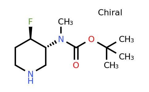 CAS 2102408-86-4 | tert-butyl N-[trans-4-fluoropiperidin-3-yl]-N-methylcarbamate