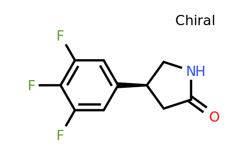 CAS 2102409-69-6 | (4S)-4-(3,4,5-Trifluorophenyl)pyrrolidin-2-one