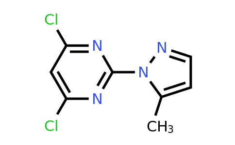 CAS 2102412-65-5 | 4,6-dichloro-2-(5-methyl-1H-pyrazol-1-yl)pyrimidine