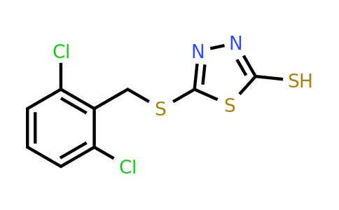 CAS 210285-94-2 | 5-{[(2,6-dichlorophenyl)methyl]sulfanyl}-1,3,4-thiadiazole-2-thiol