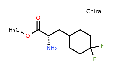 CAS 2103279-16-7 | methyl (2S)-2-amino-3-(4,4-difluorocyclohexyl)propanoate