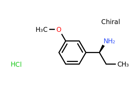 CAS 2103395-83-9 | (S)-1-(3-Methoxyphenyl)propan-1-amine hydrochloride