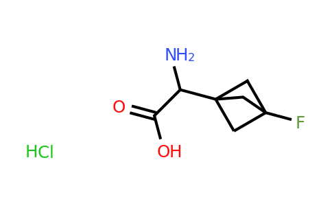 CAS 2103622-40-6 | 2-amino-2-(3-fluoro-1-bicyclo[1.1.1]pentanyl)acetic acid;hydrochloride