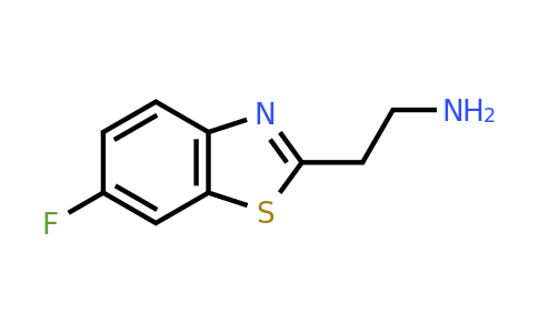 CAS 210428-33-4 | 2-Benzothiazoleethanamine, 6-fluoro-