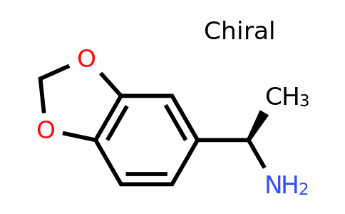 CAS 210488-54-3 | (1R)-1-(2H-1,3-Benzodioxol-5-YL)ethan-1-amine