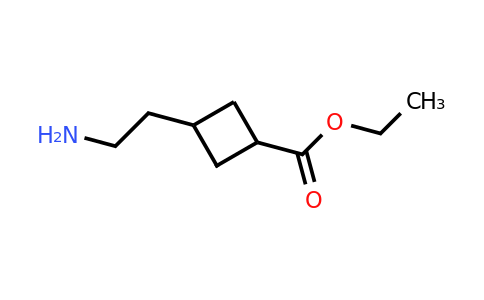 CAS 2105972-70-9 | ethyl 3-(2-aminoethyl)cyclobutanecarboxylate
