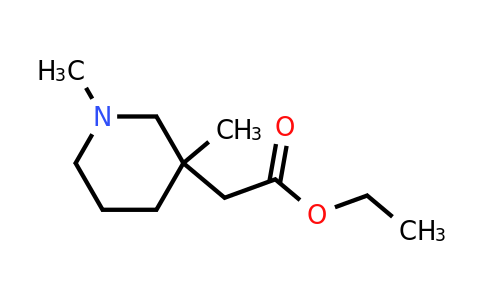 CAS 2106293-11-0 | ethyl 2-(1,3-dimethyl-3-piperidyl)acetate