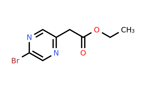 CAS 2106364-36-5 | ethyl 2-(5-bromopyrazin-2-yl)acetate