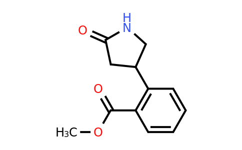 CAS 2106716-97-4 | methyl 2-(5-oxopyrrolidin-3-yl)benzoate
