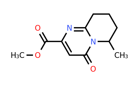 CAS 2106828-11-7 | 6-Methyl-4-oxo-6,7,8,9-tetrahydro-4H-pyrido[1,2-a]pyrimidine-2-carboxylic acid methyl ester