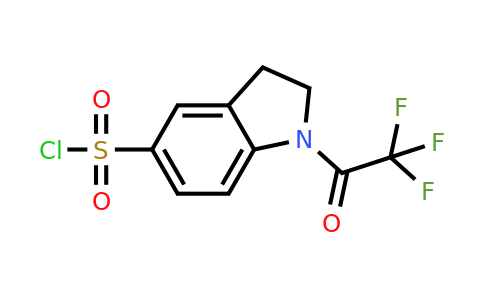 CAS 210691-38-6 | 1-(2,2,2-Trifluoro-acetyl)-2,3-dihydro-1H-indole-5-sulfonyl chloride