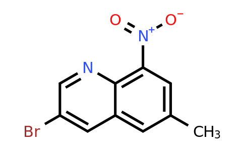 CAS 210708-23-9 | 3-Bromo-6-methyl-8-nitroquinoline