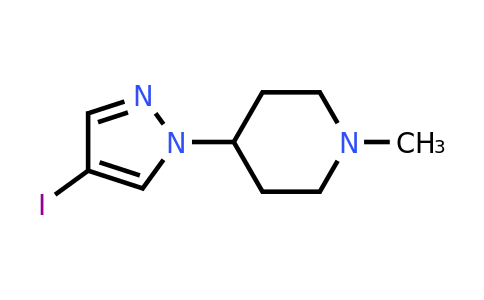 CAS 2107486-36-0 | 4-(4-iodopyrazol-1-yl)-1-methyl-piperidine