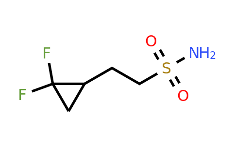 CAS 2107939-73-9 | 2-(2,2-difluorocyclopropyl)ethane-1-sulfonamide