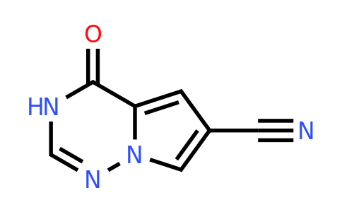 CAS 2108025-47-2 | 4-oxo-3H,4H-pyrrolo[2,1-f][1,2,4]triazine-6-carbonitrile