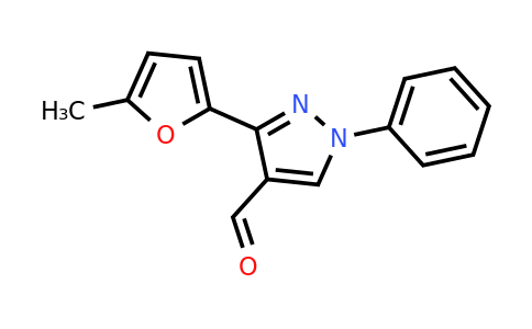 CAS 210825-08-4 | 3-(5-methylfuran-2-yl)-1-phenyl-1H-pyrazole-4-carbaldehyde