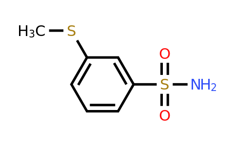 CAS 210826-65-6 | 3-(Methylthio)benzenesulfonamide