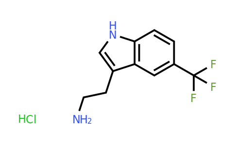 CAS 2108266-45-9 | 2-[5-(trifluoromethyl)-1H-indol-3-yl]ethanamine;hydrochloride