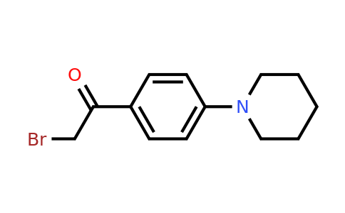 CAS 210832-84-1 | 2-Bromo-1-(4-(piperidin-1-yl)phenyl)ethanone