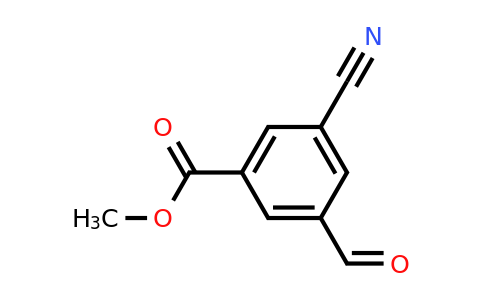 CAS 2108678-70-0 | Methyl 3-cyano-5-formylbenzoate